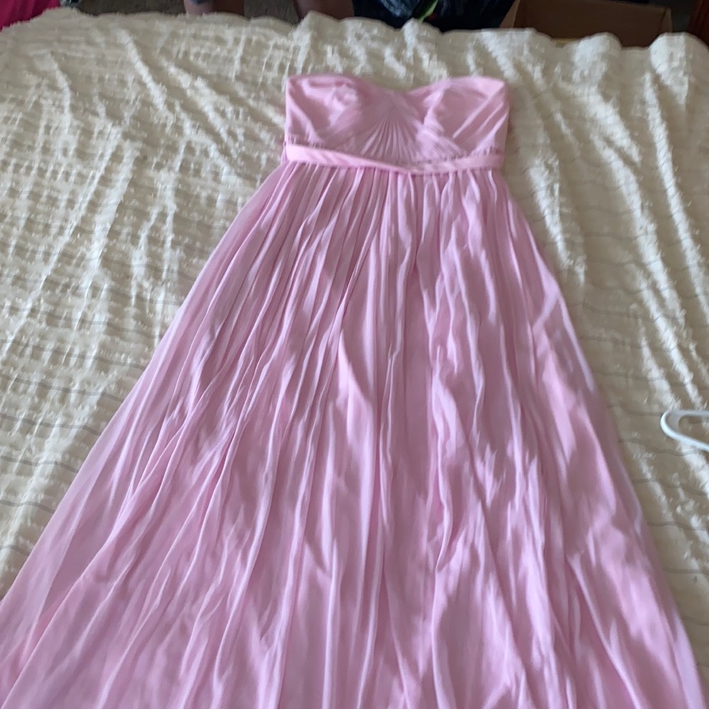 Pink David’s Bridal Dress
